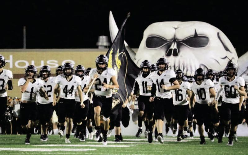 The Pirates take the field Thursday at Freeport  Madlynn Magnuson photo courtesy of VISD