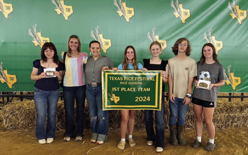 Winnie Rice Festival Rice Judging winners