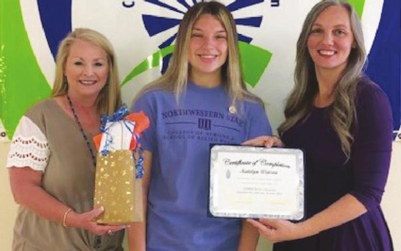 VHS 20-21 Senior Katelyn Watson Earns CNA Certification