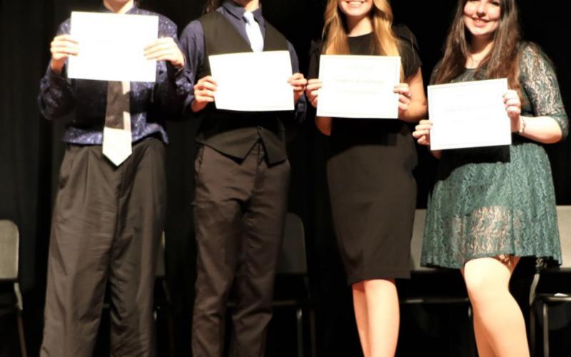 Vidor High School winners