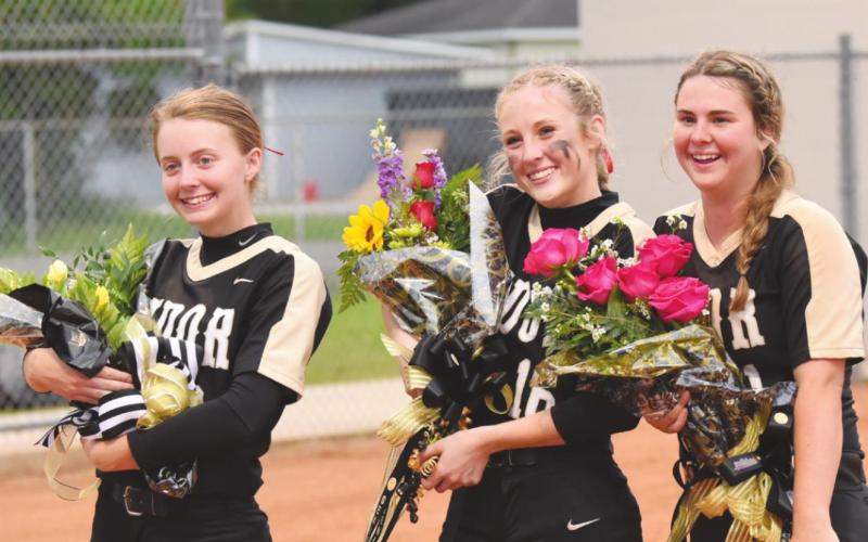 Senior night softball