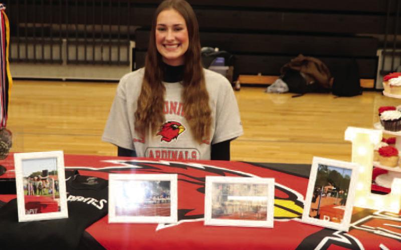 Jaden Lee has committed to the track and field program at Lamar University.