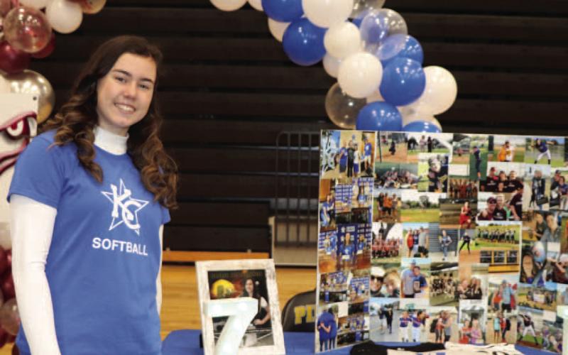 Brilie Cornelison will be playing softball at Kilgore College.