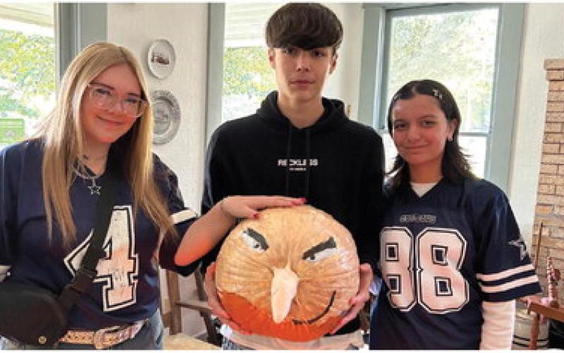 VHS Culinary students participate in Pumpkin Walk
