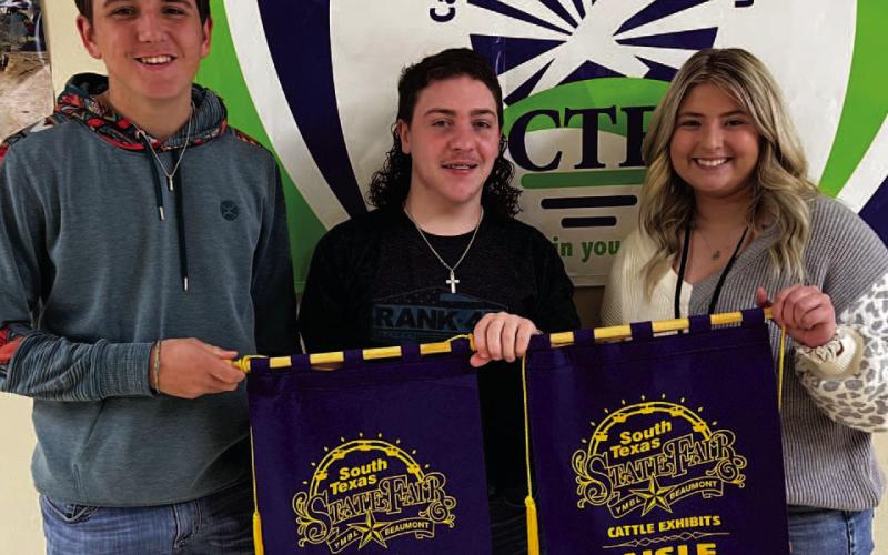 Braden Tappe, Jordan Josey, and Morgan Cooper.