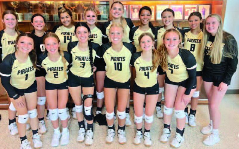 Lady Pirate Volleyball Courtesy Photo