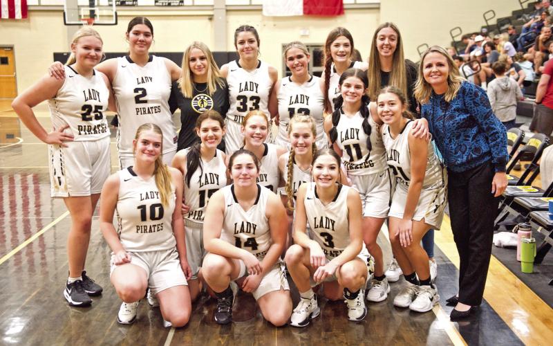 Lady Pirates undefeated after Monday win over Deweyville