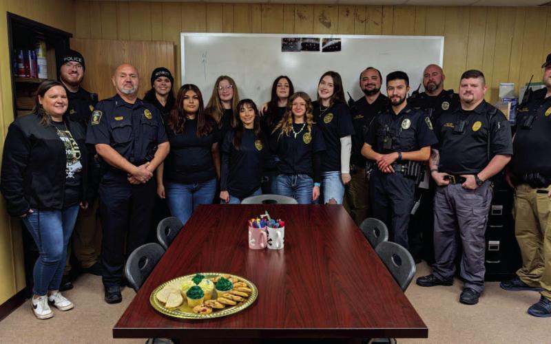 VHS Criminal Justice Club Observes National Law Enforcement Appreciation Day