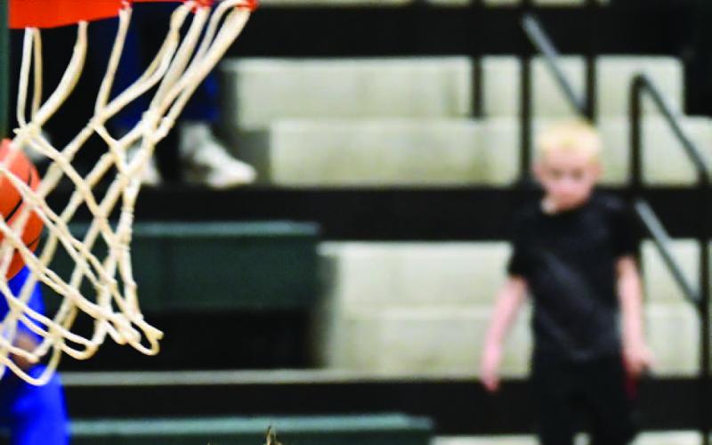 Bryce Loftin sinks a layup Saturday.