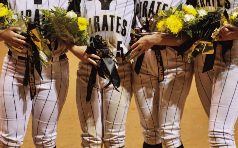 Lady Pirate Softball Senior Night