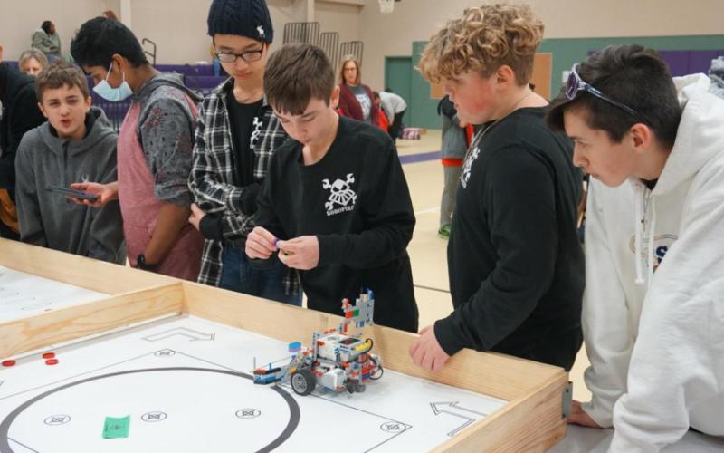 VJHS Robotics Team at TCEA Robotics Contest