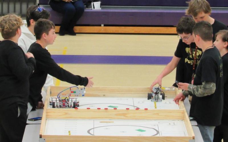 VJHS Robotics Team at TCEA Robotics Contest