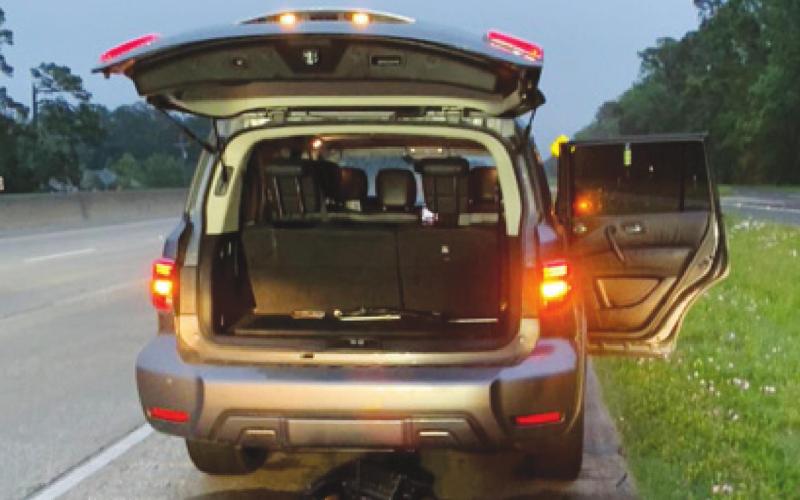 Narcotics discovered during traffic stop