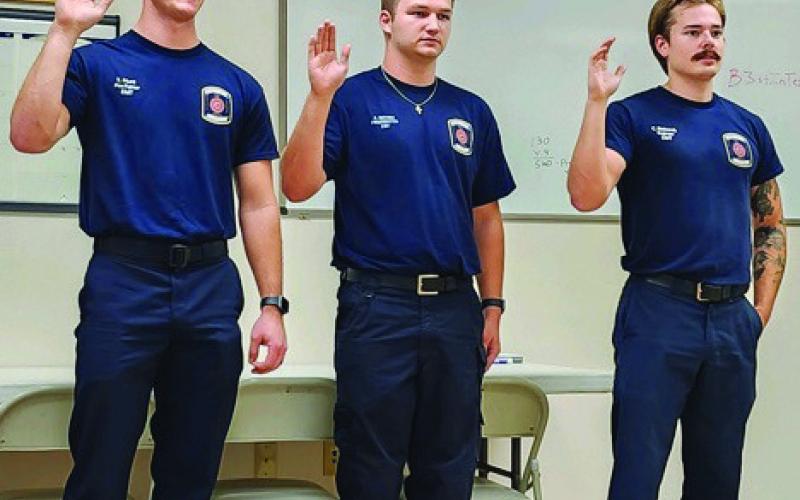 ESD #1 adds three full-time firefighters