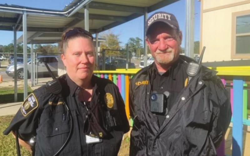 Millie Malmberg and Keith Anthony, OF Victoria Seeton, VJHS