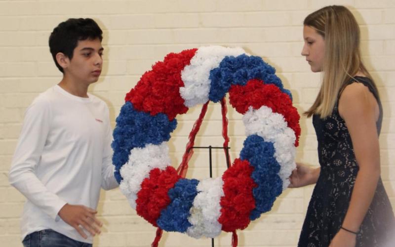 Vidor Junior High hosts annual Veterans Day program