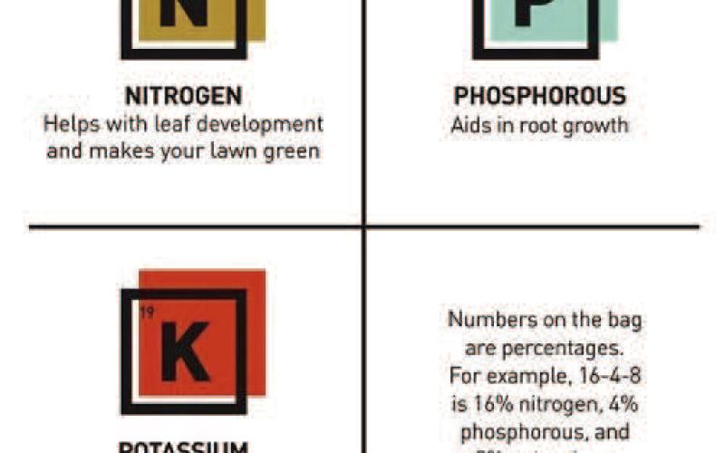 The numbers listed fertilizers packaging have significance and provide gardeners with important information that goes to the fertilizers’ makeup percentage of each element: Nitrogen (N), Phosphorous, (P) and Potassium (K) (image courtesy: pintrest.com).