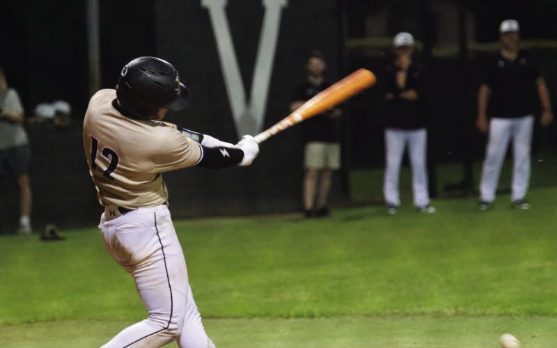 Kolt Holden’s base hit in the bottom of the seventh broke the stalemate with Silsbee and gave the Pirates the 1-0 win and a trip to the playoffs.