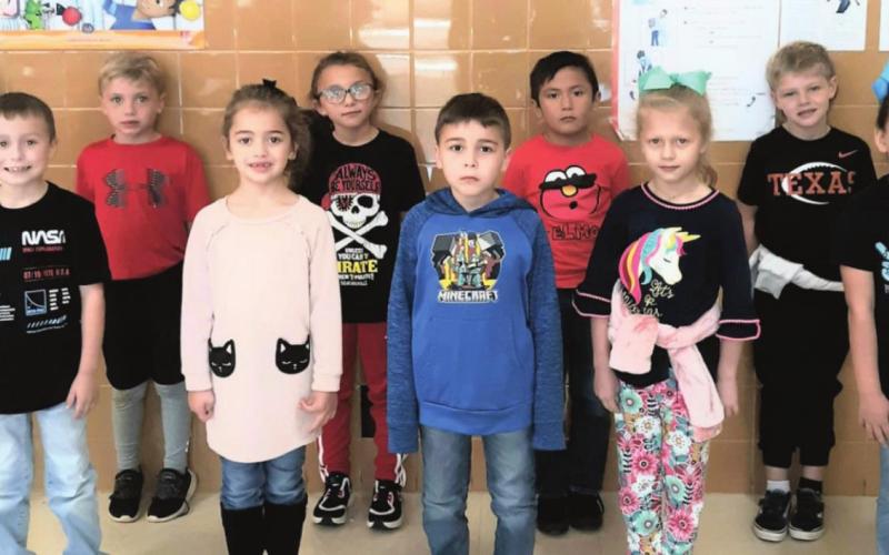 Best Citizens for the first nine weeks at Pine Forest Elementary are as follows: