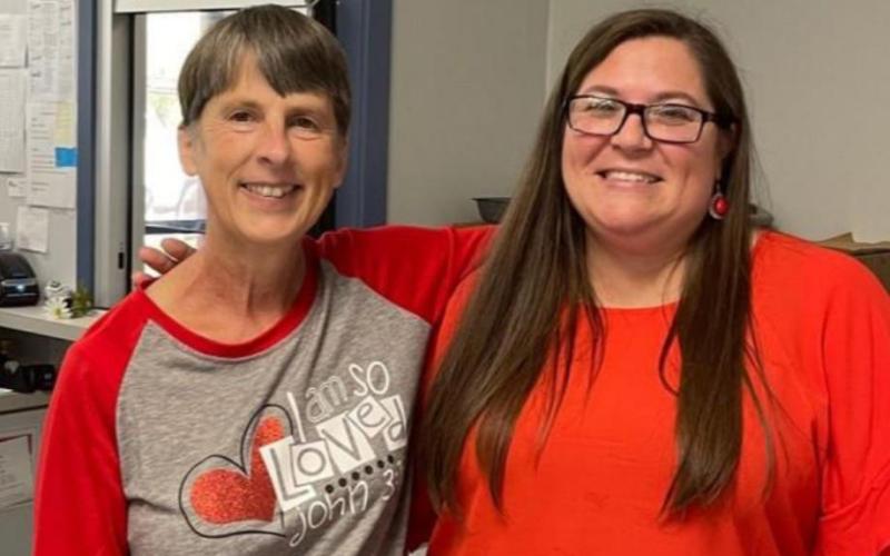 Lisa Garrison and Stacey Tatum