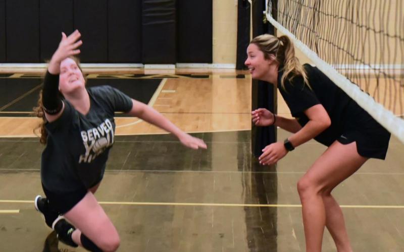 Lady Pirate volleyball camp underway under Sampere