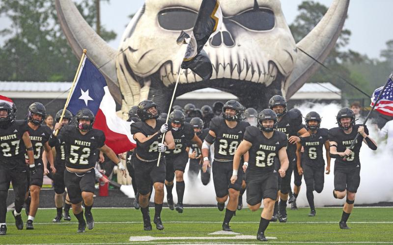 The 2024 Vidor Pirates take the field Friday in their home opener versus the Santa Fe Indians. The Pirates defeated the Indians 28-14 for their first win this season.