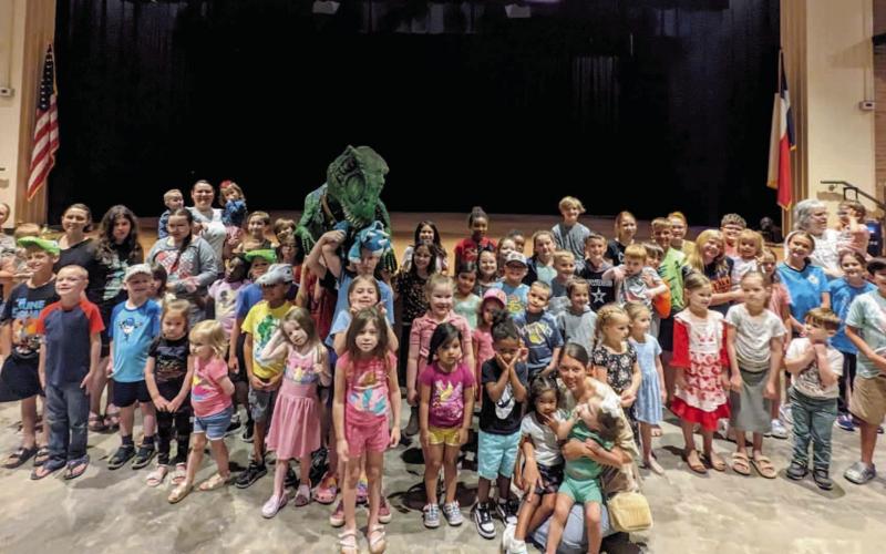 Library Hosts Lone Star Dinosaurs