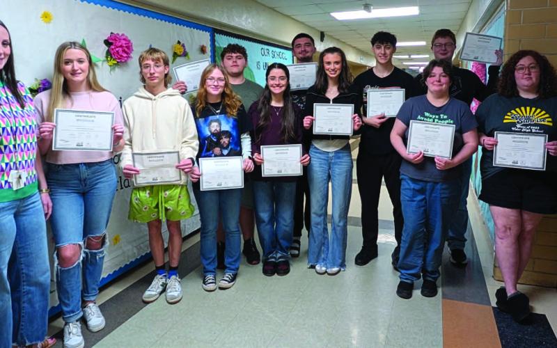 Students earn Food Manager