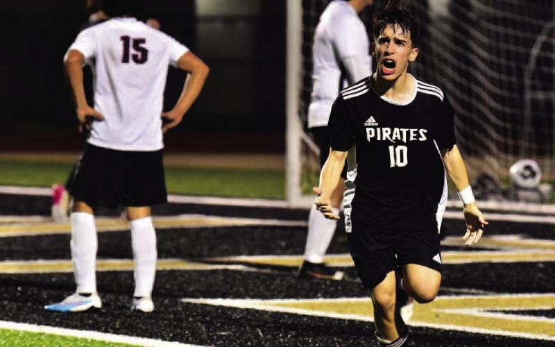 Jan Ibars Roca was named to the 17-4A All-District Boy's soccer Teamfirst team Photo by Randall Luker