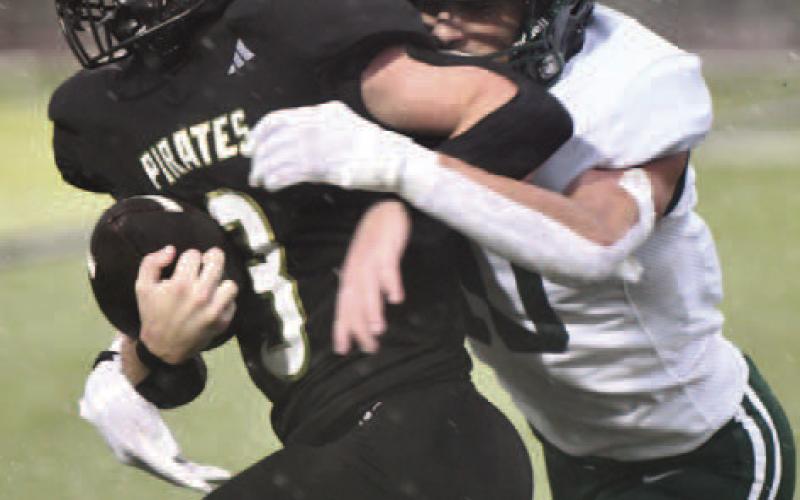 Landon Jones made several critical plays Friday with an average of 7.2 years per carry on 10 rushes and a 29-yard pass reception.