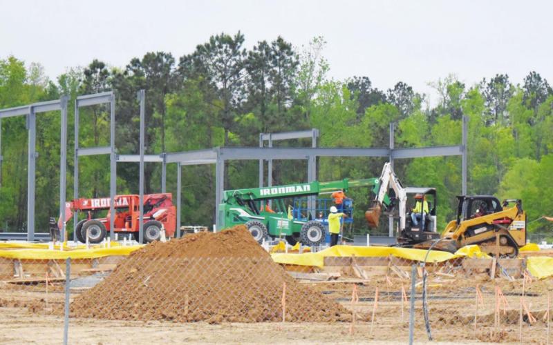 New school shaping up