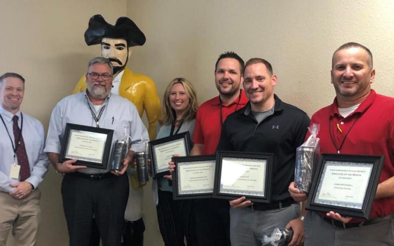 VISD Employees of the month