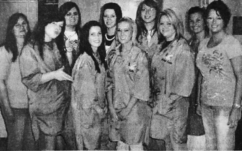 Eight of the VHS cosmetology students went to Houston to take their state boards for hair stylist license. They all passed both the written exam and the practical hands-on test. Congratulations to these girls: Melisa Belvin, Rikki Davis, Tiffany Earl, Jessika Johnson, Suzanne Manley, Kimberly Mattox, Mallorie McFarland, and Shashalea Smith. The girls are pictured with Career and Technology Cosmetology Teachers Callie Jordan (right) and Mary Myers (lleft). Archive Photo