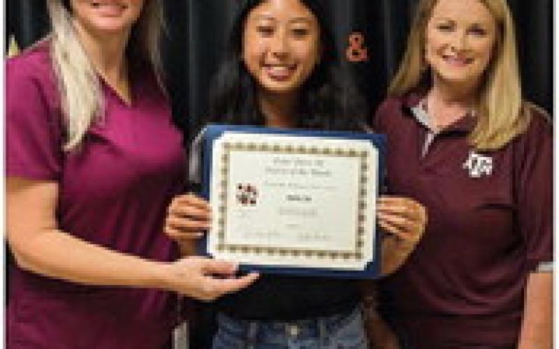 August CTE Students of the Month