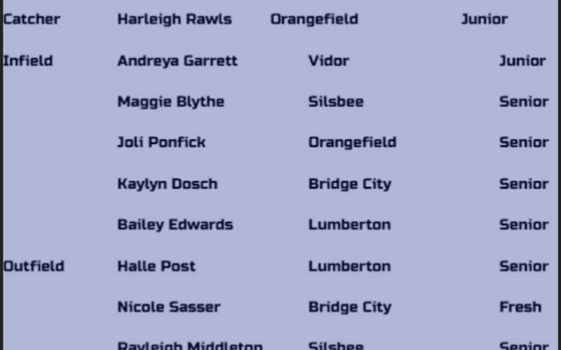 Coaches name 2022 22-4A All-District Softball Team