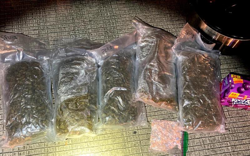 Sheriff Mooney nabs nervous motorist with gun, pills and weed