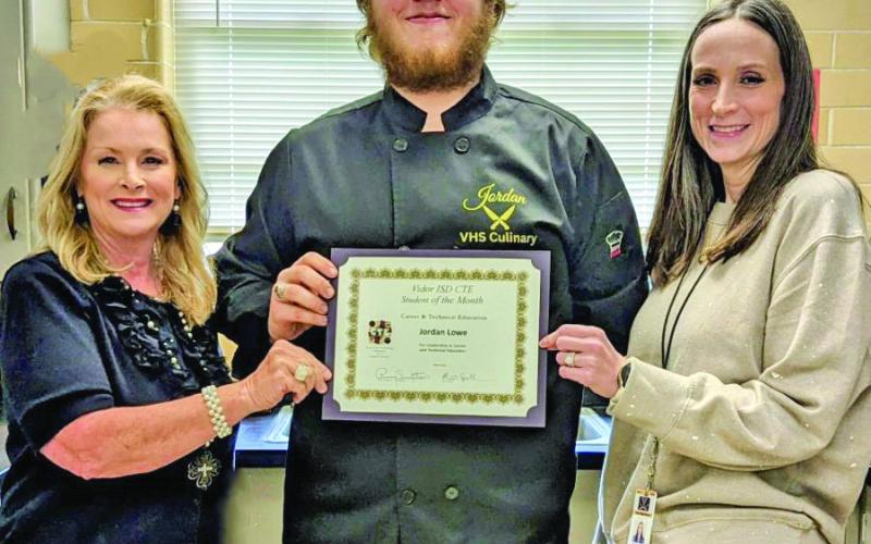 CTE Director Penny Singleton, Jordan Lowe &amp;amp; Culinary Teacher Misti Spell