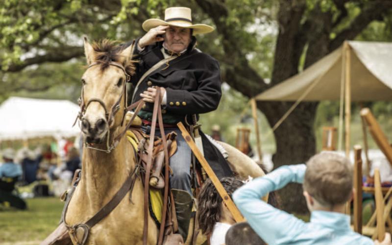 Saturday, the San Jacinto Battleground will once