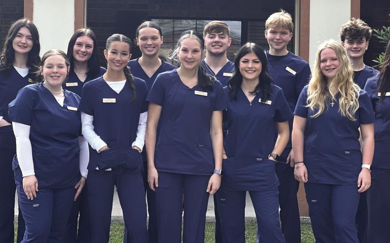 VHS Nursing students begin clinical rotations
