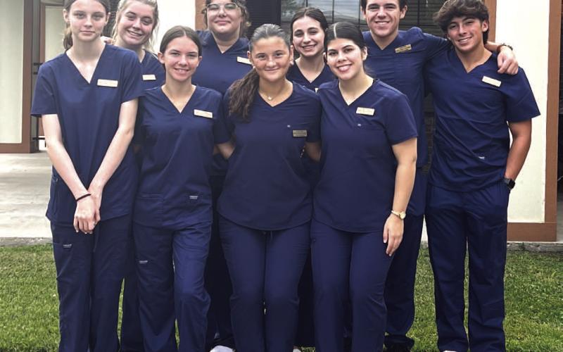 VHS Nursing students begin clinical rotations