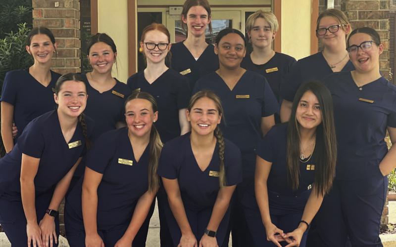 VHS Nursing students begin clinical rotations