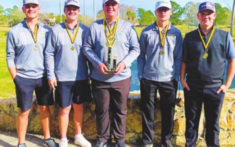 Tim Weaver, Will Van Pelt, Jack Burke, Wyatt Wozniak, and Travis Love