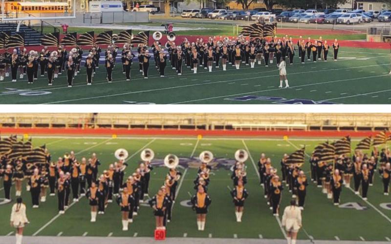 Vidor High School Marching Band earns perfect score in Marching Contest