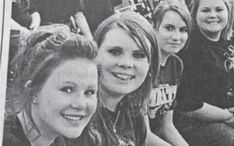September 26, 2009: Brigadette Flag Girls for 2009-2010 are Jamie Dobbs, Rebecca Dowers, Ashleigh Mears, and Caitlynn Corley.