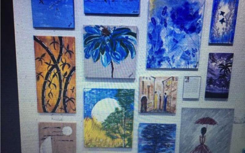 After circuitous route, local artist rekindles first love