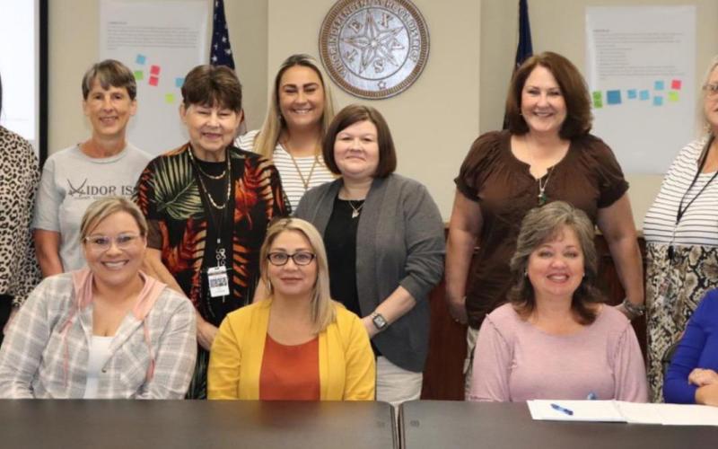 VISD registrars and attendance clerks Courtesy Photo