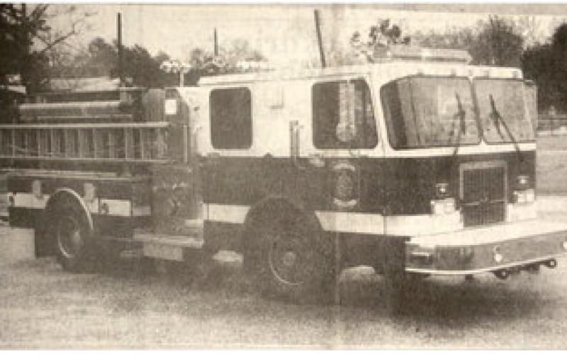 Pictured is the new truck Orange County Emergency Services District #1 will use as their primary fighting unit. The district is planning to give the public an opportunity to view the vehicles in the spring. Archive Photo