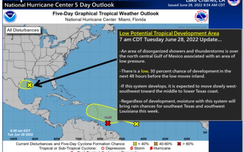 Tropics are busy with trio of disturbances
