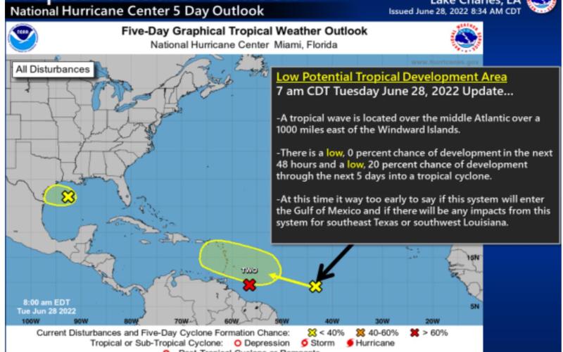 Tropics are busy with trio of disturbances