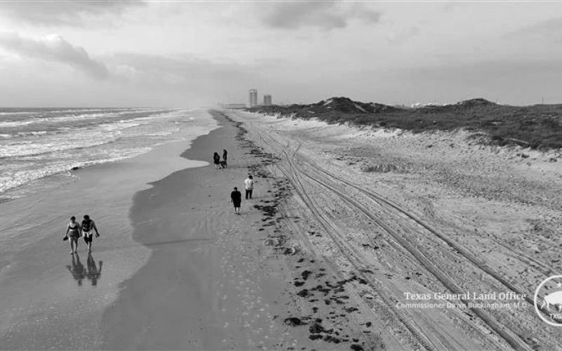 Aerial footage of South Padre Island ahead of the 2025 Beach Season